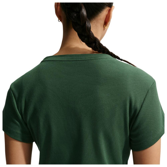 Nike Γυναικεία κοντομάνικη μπλούζα Sportswear Tight Ribbed Tee